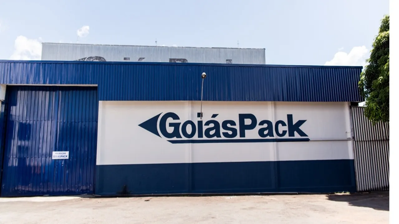 Frente da empresa Goiáspack em Anápolis/GO